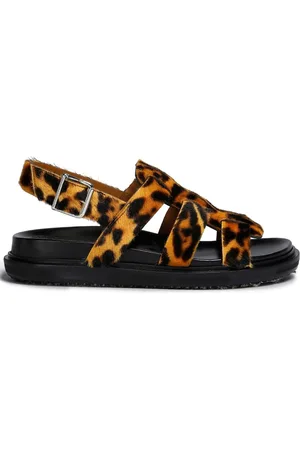 Animal print gladiator on sale sandals