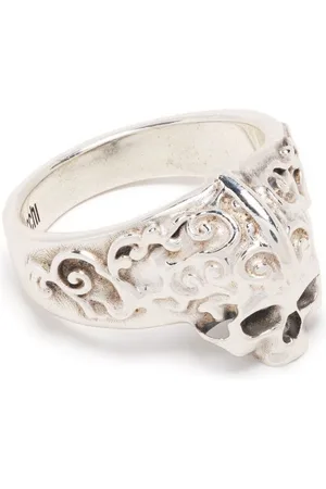 EMANUELE BICOCCHI Arabesque skull ring