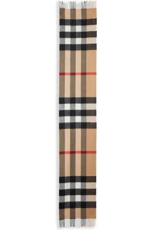 Burberry Vintage check cashmere scarf