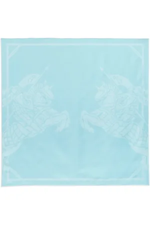 Burberry EKD-print silk scarf