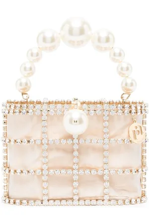ROSANTICA Holli faux pearl-embellished mini bag