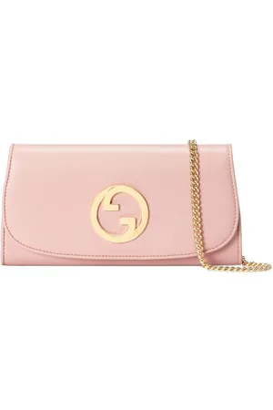 Gucci Blondie top handle bag in pink leather