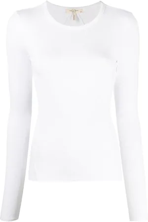 RAG&BONE Long-sleeved organic-cotton top