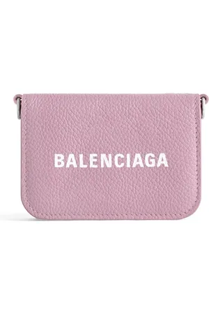 Balenciaga Cash Mini Leather Wallet - Farfetch