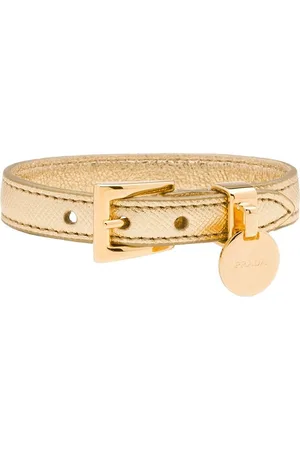 Prada Women's Saffiano Leather Bracelet