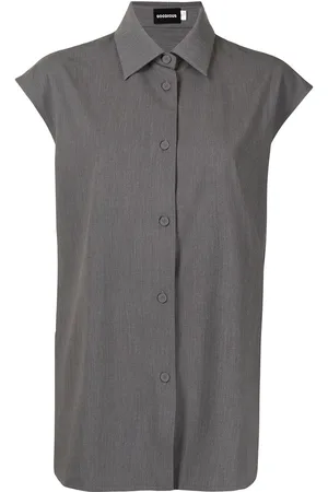 GOODIOUS Sleeveless garbadine shirt