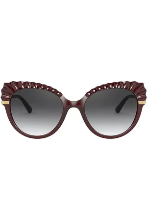 Dolce & Gabbana Pliss?? cat-eye sunglasses