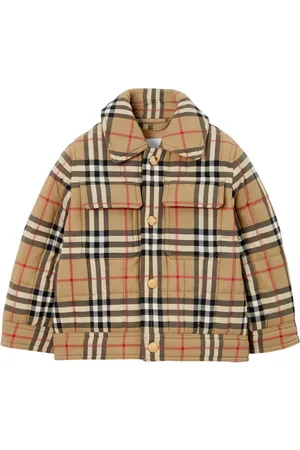 Burberry Vintage Check-pattern quilted jacket