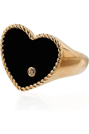 YVONNE LÉON 9kt yellow diamond ring