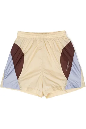 JNBY by JNBY Logo-print colour-block trousers