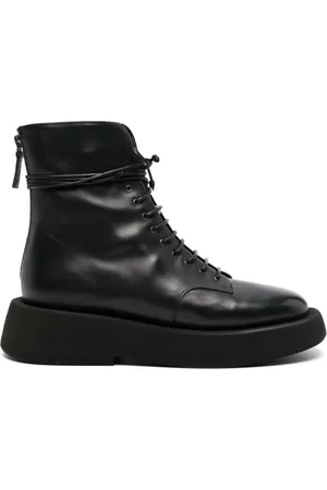 MARSÈLL Chunky-sole leather boots