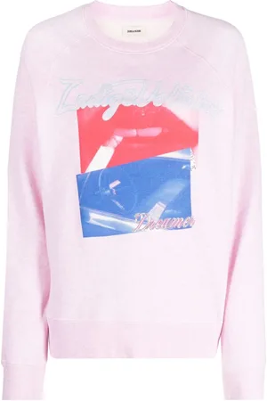 Zadig & Voltaire Photoprint logo-embroidered hoodie