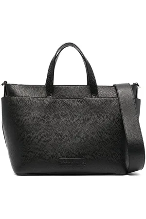 Fabiana Filippi Grained-texture leather tote bag
