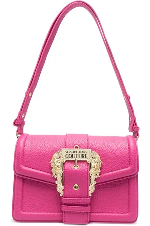 VERSACE Baroque-buckle crossbody bag