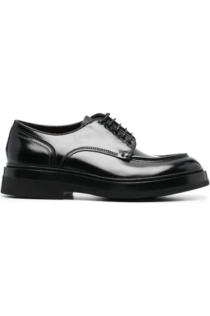 santoni Patent leather 40mm derby shoes