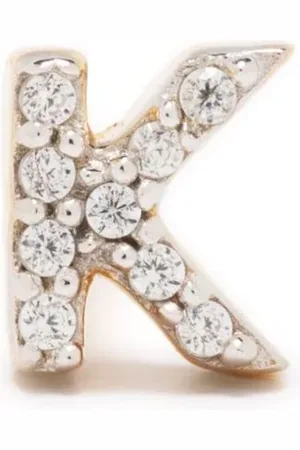 Missoma Initial single stud earring