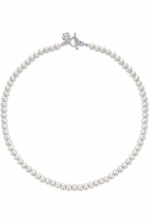 Dower and Hall Pearl-detail necklace
