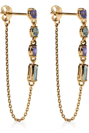Dinny Hall Crystal-embellished drop earrings