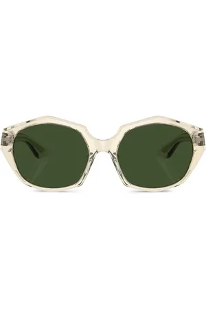 Oliver Peoples Transparent oversize-frame sunglasses