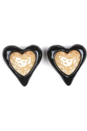 Julietta Heart-shaped stud earrings