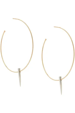 14kt White Gold Cubic Zirconia Huggie Hoop Earrings – Independent Jewellers
