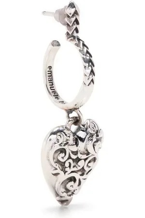 EMANUELE BICOCCHI Arabesque heart earring
