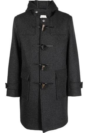 MACKINTOSH Weir hooded wool duffle coat