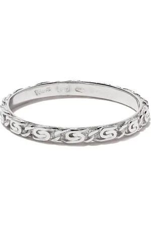 WOUTERS & HENDRIX 18kt white gold Snail Diamond Chain ring