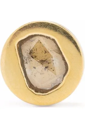 PARTS OF FOUR Diamond slab stud earring