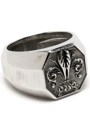 EMANUELE BICOCCHI Lily signet ring