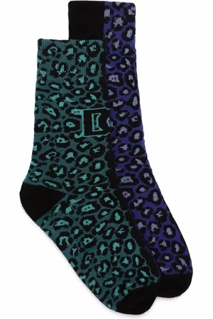 Dolce & Gabbana Leopard-print sock set