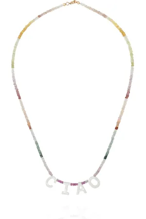 Roxanne First Ciao rainbow-sapphire necklace