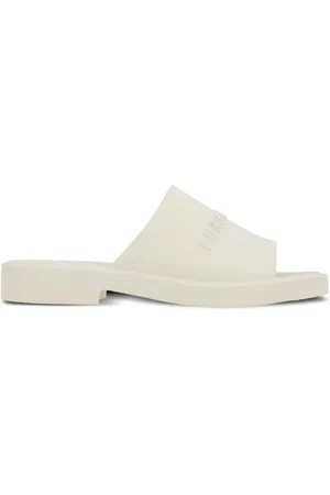 Salvatore Ferragamo Logo-debossed open-toe slides