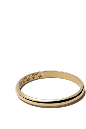 Le Gramme 18kt yellow polished Le 2 Grammes half bangle ring