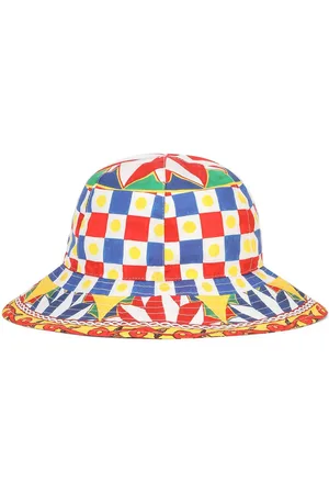 Dolce & Gabbana Carretto-print sun hat
