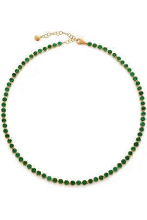 Monica Vinader X Kate Young Tennis necklace