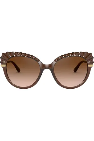 Dolce & Gabbana Pliss?? cat-eye sunglasses