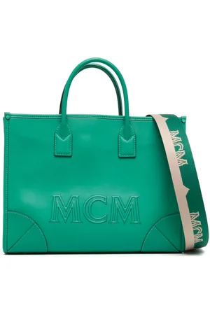 MCM Large Munchen leather tote bag