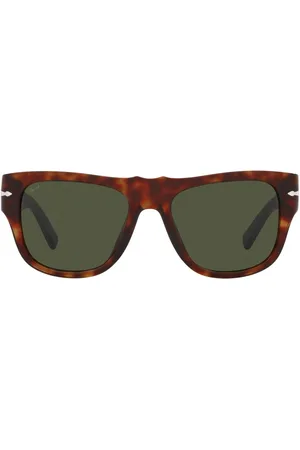 Persol Tortoiseshell rectangle-frame sunglasses