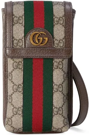 Gucci Ophidia monogram-pattern Messenger Bag - Neutrals