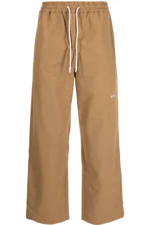 Off-Duty Logo embroidered track pants