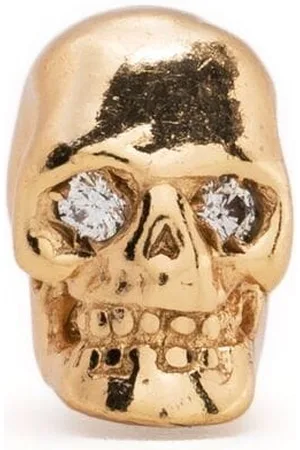 EMANUELE BICOCCHI Diamond eye skull single earring