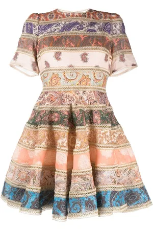 ZIMMERMANN Devi spliced mini dress