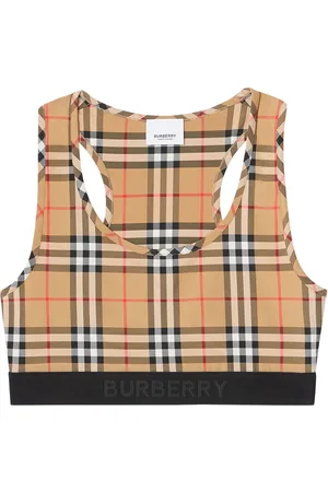 Burberry Vintage Check sports bra