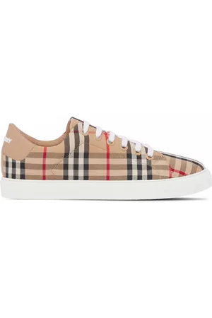Burberry Vintage Check lace-up sneakers