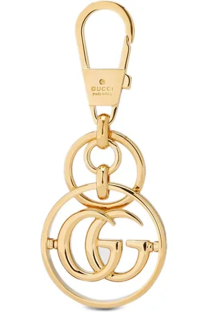 Gucci Double G logo keychain
