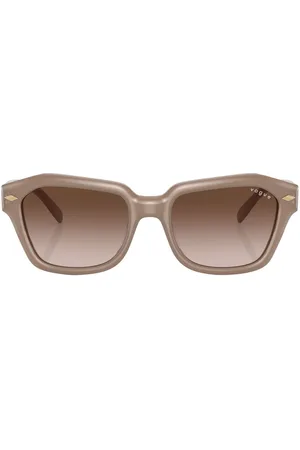 vogue Logo-print tinted sunglasses