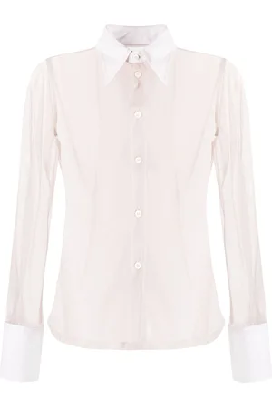 Maison Margiela Cotton-tulle shirt