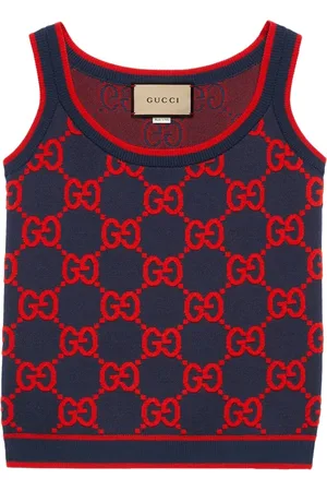 GUCCI crop top, Women's Fashion, Tops, Sleeveless on Carousell