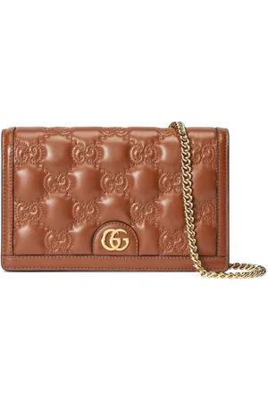 Gucci Interlocking G Wallet On Chain - Farfetch